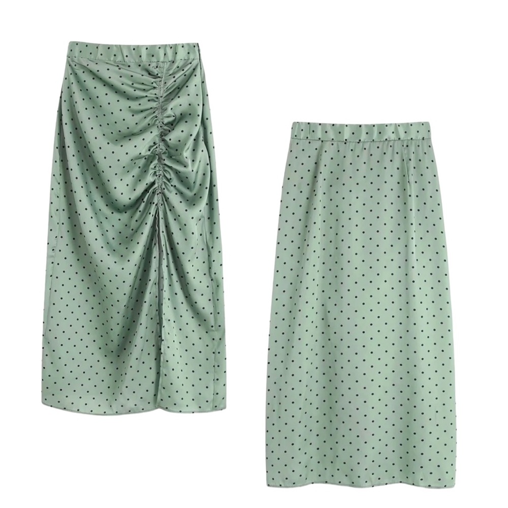 SHEIN+ Womens Plus Size Slit Skirt